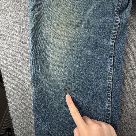 VTG Levi's Silver Tab Blue Jeans Patina Lot 702 Grand Silver Medal ACTL 33X33 - Picture 6 of 16